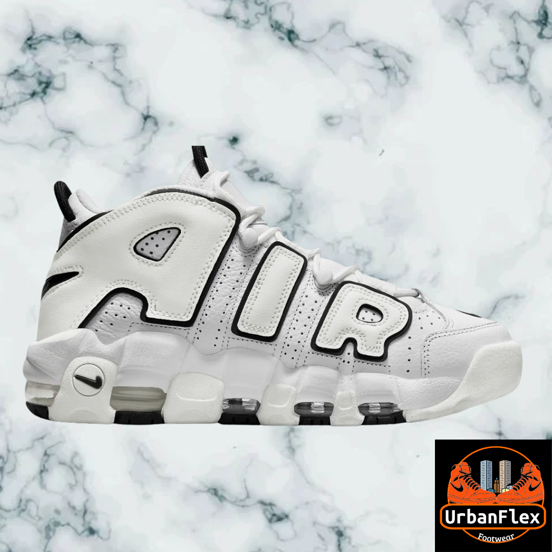 Air More Uptempo "White/Black" sneakers