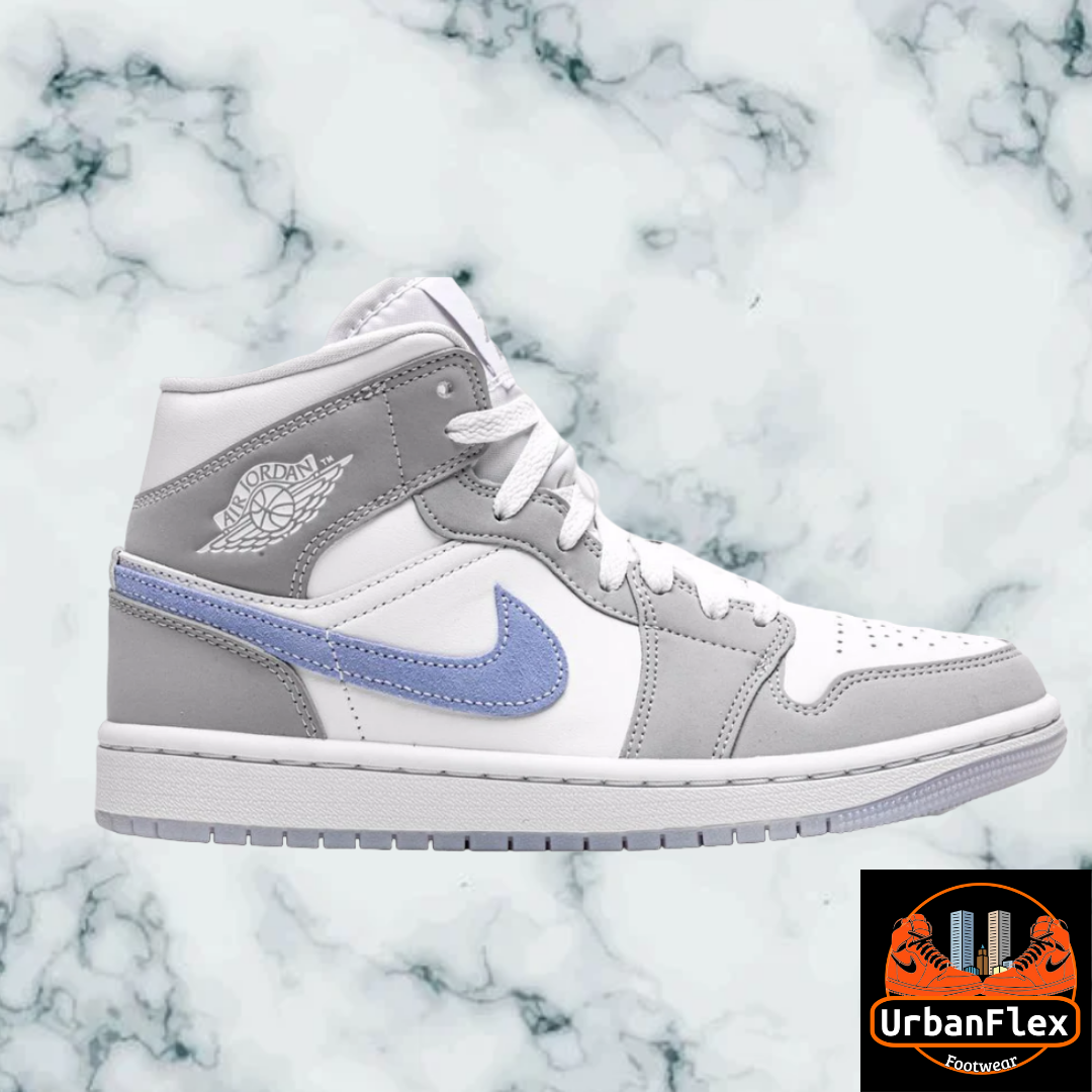 Jordan 1 Mid "Grey Blue" sneakers