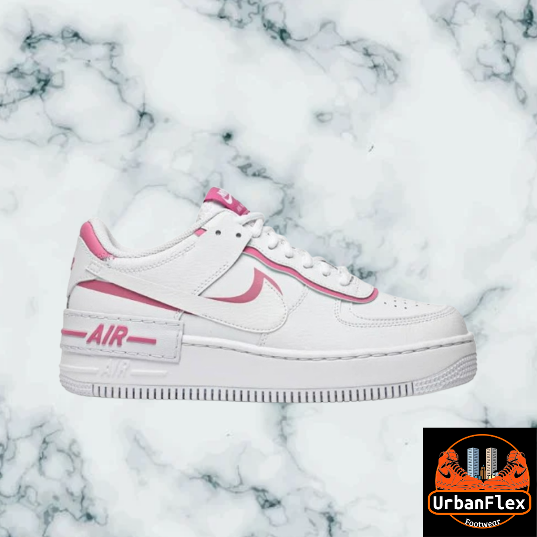 (WMNS) Air Force 1 Low Shadow 'White Magic Flamingo' Sneakers